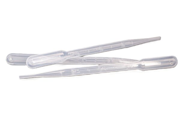 3er-Set Kunststoff Pipette 3ml