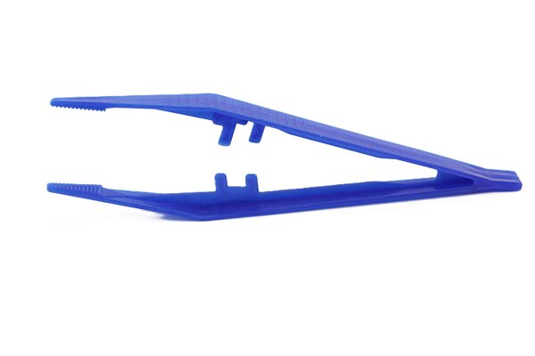 Kunststoffpinzette – Blau
