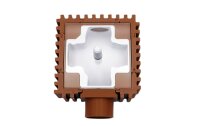 Vault 16mm Reagenzglasadapter Braun