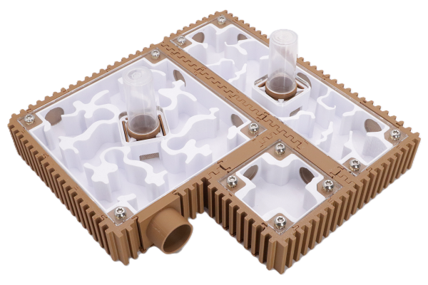 Ameisennest Bundle - 3 Nester 5x5 + 10x10 + 5x15 Braun