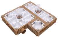 Ameisennest Bundle - 3 Nester 5x5 + 10x10 + 5x15 Braun